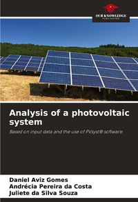 Produktbild: Analysis of a photovoltaic system