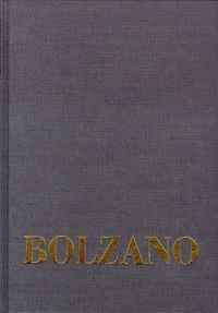 Produktbild: Katalog des Bolzano-Nachlasses im Literaturarchiv des Museums der Nationalen Lit