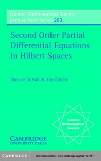 Produktbild: Second Order Partial Differential Equations in Hilbert Spaces