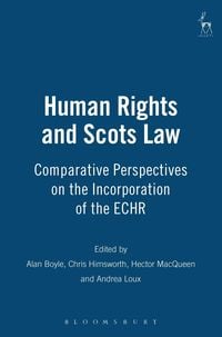 Produktbild: Human Rights and Scots Law