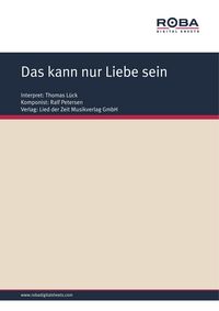 Produktbild: Das kann nur Liebe sein
