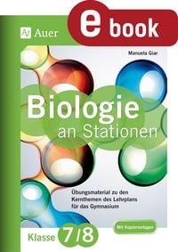Produktbild: Biologie an Stationen 7-8 Gymnasium