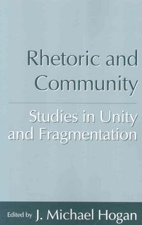 Produktbild: Rhetoric and Community