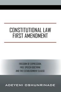 Produktbild: Constitutional Law First Amendment