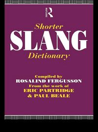 Produktbild: Shorter Slang Dictionary