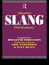 Produktbild: Shorter Slang Dictionary
