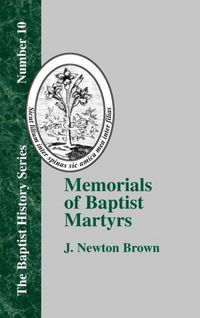 Produktbild: Memorials of Baptist Martyrs