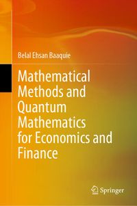 Produktbild: Mathematical Methods and Quantum Mathematics for Economics and Finance