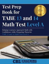 Produktbild: Test Prep Book For TABE 13 and 14 Math Test Level A