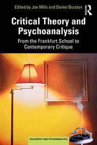 Produktbild: Critical Theory and Psychoanalysis