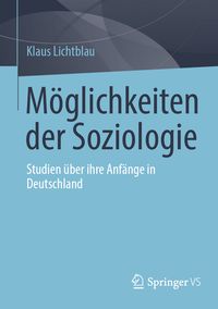 Produktbild: Möglichkeiten der Soziologie