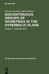 Produktbild: Discontinuous Groups of Isometries in the Hyperbolic Plane