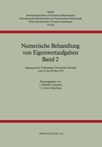 Produktbild: Numerische Behandlung von Eigenwertaufgaben Band 2