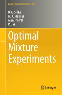 Produktbild: Optimal Mixture Experiments