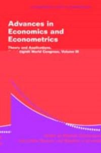 Produktbild: Advances in Economics and Econometrics: Volume 3