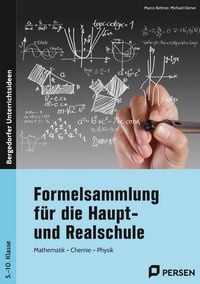 Produktbild: Formelsammlung f&uuml;r die Haupt- und Realschule