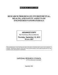 Produktbild: Research Progress on Environmental, Health, and Safety Aspects of Engineered Nanomaterials