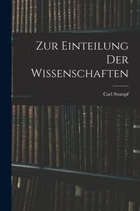 Produktbild: Zur Einteilung Der Wissenschaften