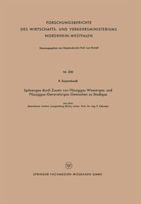 Produktbild: Spitzengas durch Zusatz von Fl&uuml;ssiggas- Wassergas- und Fl&uuml;ssiggas-Generatorgas-Gemischen zu Stadtgas