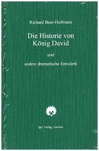 Produktbild: Beer-Hofmann, R: Historie v. Koenig David