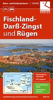 Produktbild: Reise- und Entdeckerkarte Fischland-Dar&szlig;-Zingst und R&uuml;gen
