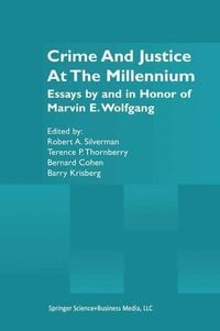 Produktbild: Crime and Justice at the Millennium