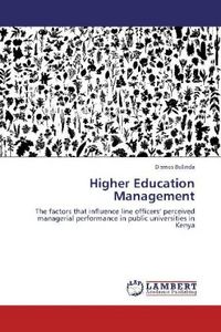 Produktbild: Bulinda, D: Higher Education Management