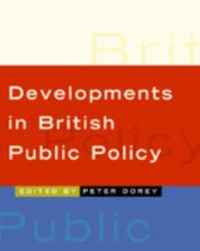 Produktbild: Developments in British Public Policy