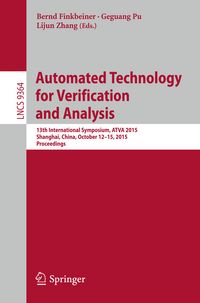 Produktbild: Automated Technology for Verification and Analysis