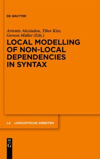 Produktbild: Local Modelling of Non-Local Dependencies in Syntax