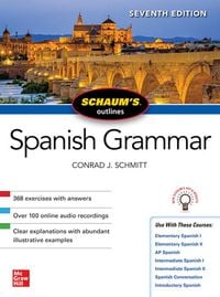 Produktbild: Schaum's Outline of Spanish Grammar, Seventh Edition