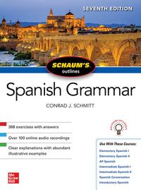 Produktbild: Schaum's Outline of Spanish Grammar, Seventh Edition