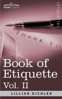 Produktbild: Book of Etiquette, Vol. II (in 2 Volumes)