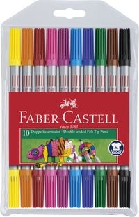 Produktbild: Faber-Castell Doppelfasermaler, 10er Set