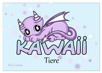 Produktbild: niedliche Kawaii Tiere (Wandkalender 2027 DIN A2 quer), CALVENDO Monatskalender