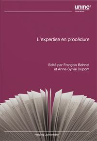 Produktbild: L’expertise en procédure