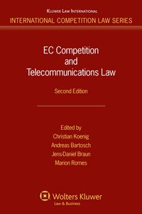 Produktbild: EC Competition and Telecommunications Law