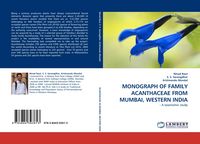 Produktbild: MONOGRAPH OF FAMILY ACANTHACEAE FROM MUMBAI, WESTERN INDIA