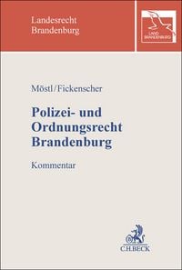 Produktbild: Polizei- und Ordnungsrecht Brandenburg