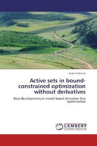 Produktbild: Tr&ouml;ltzsch, A: Active sets in bound-constrained optimization