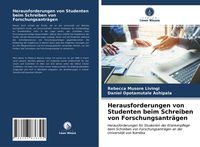 Produktbild: Herausforderungen von Studenten beim Schreiben von Forschungsantr&auml;gen