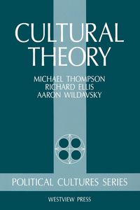 Produktbild: Cultural Theory