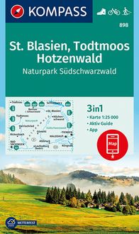 Bild vom Artikel KOMPASS Wanderkarte 898 St. Blasien, Todtmoos, Hotzenwald, Naturpark Südschwarzwald 1:25.000 vom Autor Kompass-Karten GmbH