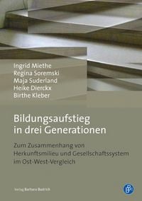 Produktbild: Bildungsaufstieg in drei Generationen