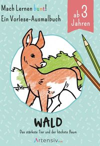 Produktbild: Wald - Ein Vorlese-Malbuch f&uuml;r Kinder ab 3 Jahren