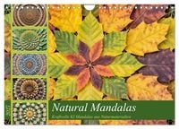 Produktbild: Natural Mandalas - Kraftvolle KI Mandalas aus Naturmaterialien (Wandkalender 2027 DIN A4 quer), CALVENDO Monatskalender