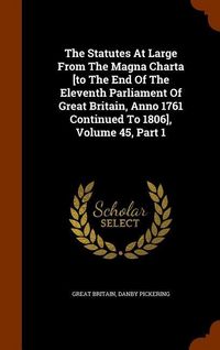 Produktbild: Statutes At Large from The Mag