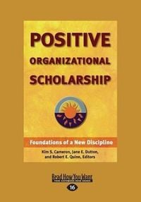 Produktbild: Positive Organizational Scholarship (Large Print 16pt), Volume 2