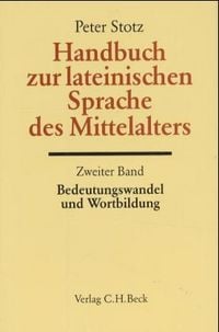 Produktbild: Handbuch zur lateinischen Sprache des Mittelalters. Tl.2