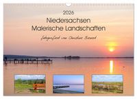 Produktbild: Niedersachsen - Malerische Landschaften (Wandkalender 2026 DIN A3 quer), CALVENDO Monatskalender